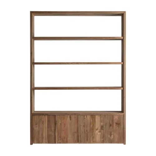 Estantería Louhans de madera de teca