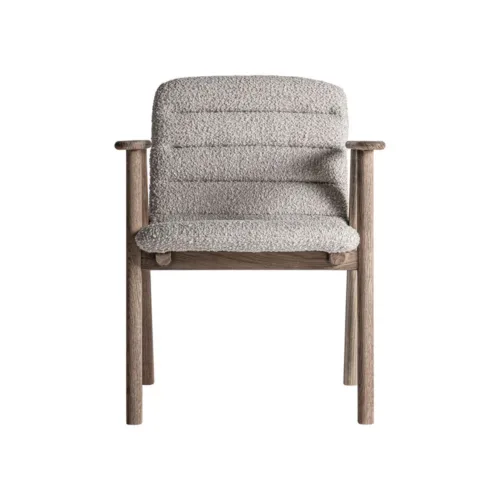 Silla Jacquard de madera de olmo