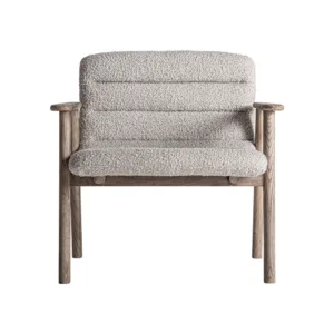Silla Jacquard de madera de olmo
