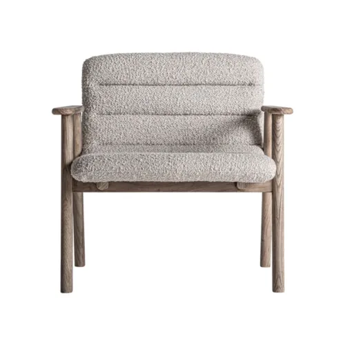 Silla Jacquard de madera de olmo