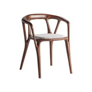 Silla Eauze de madera de haya