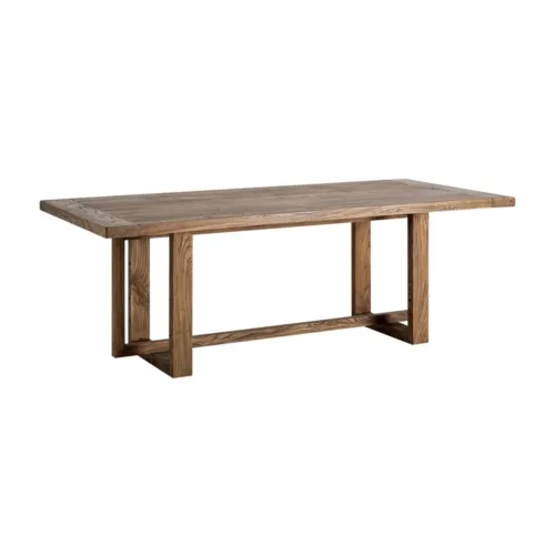 Mesa de comedor de madera de olmo Norvik