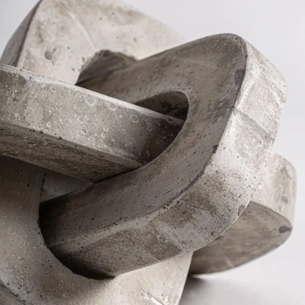 Figura decorativa Nexo de cemento y arena