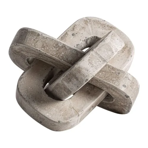 Figura decorativa Nexo de cemento y arena