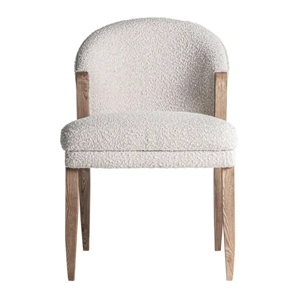 Silla Gueret de algodón bouclé