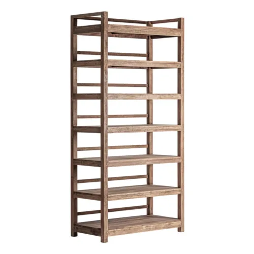 Estantería Helmond de estilo rústico