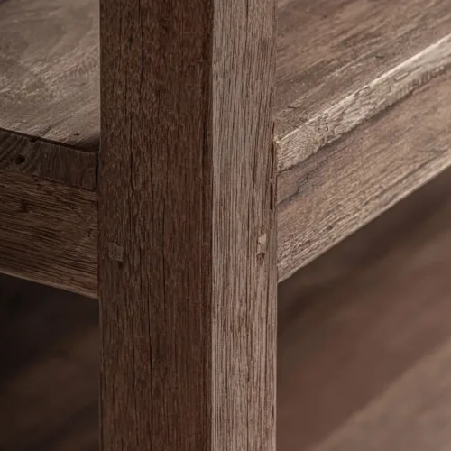 Estantería grande de madera maciza Helmond 254cm