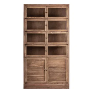 Vitrina Helmond de estilo rústico