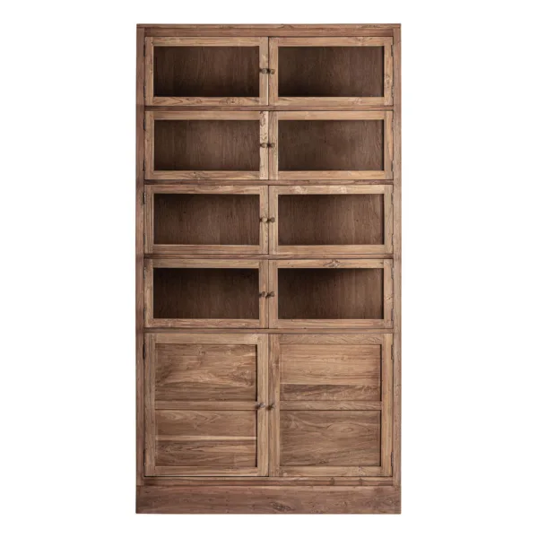 Vitrina Helmond de estilo rústico