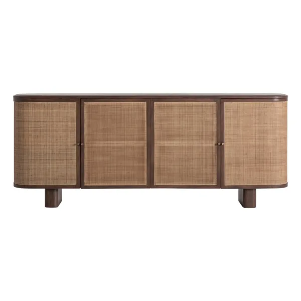 Aparador de mango y ratán Gondorf