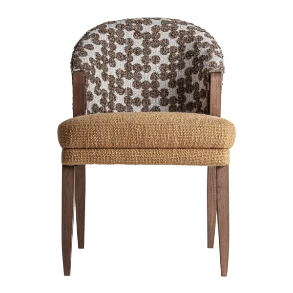 Silla Kalesha de madera y algodón