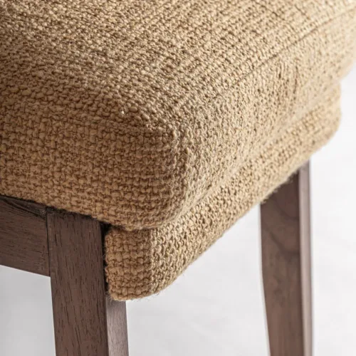 Silla Kalesha de madera y algodón