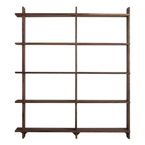 ESTANTE MODULAR madera maciza BRUTALIST