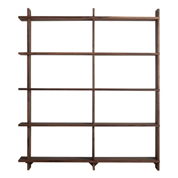 ESTANTE MODULAR madera maciza BRUTALIST
