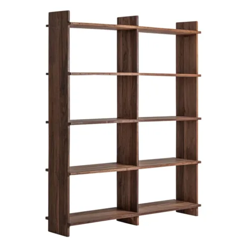 ESTANTE MODULAR de madera BRUTALIST