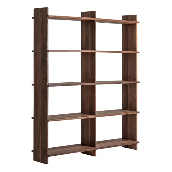 ESTANTE MODULAR de madera BRUTALIST