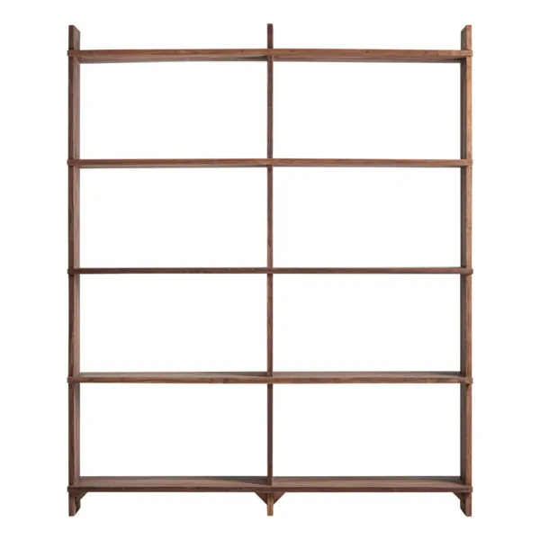 ESTANTE MODULAR de madera BRUTALIST
