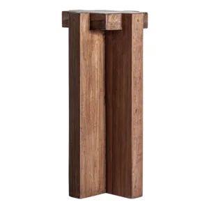 Peana de madera de sal Brutalist