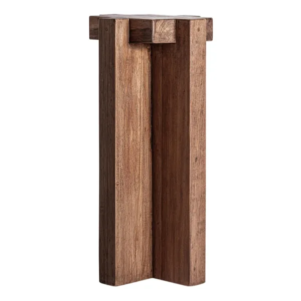 Peana de madera de sal Brutalist