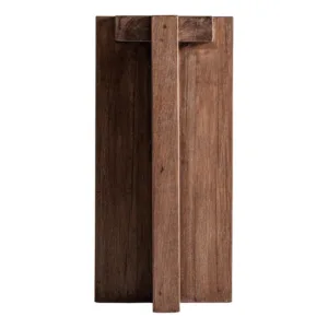 Peana de madera de sal Brutalist