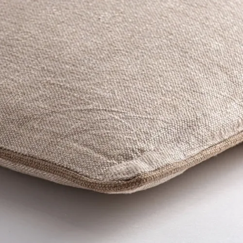 Cojín Sarabe de lino y fibra natural