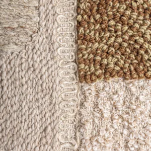 Cuadro Tum de algodón y madera