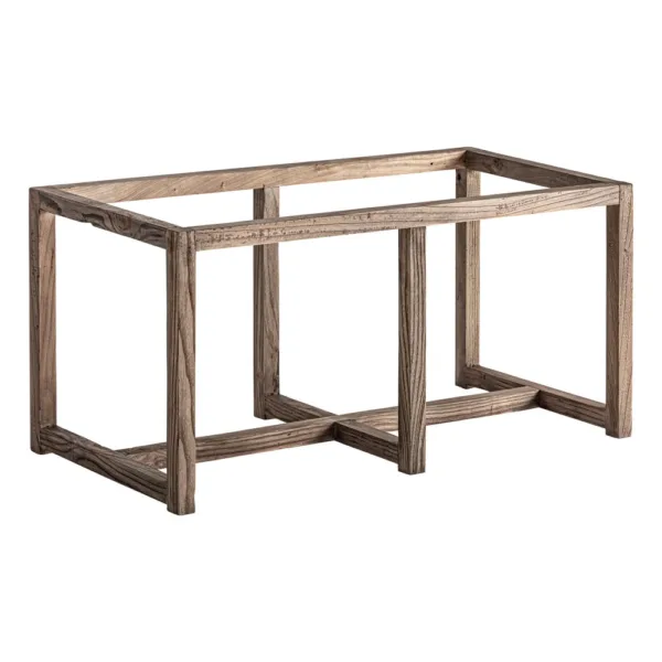 Base de vitrina de madera Masein