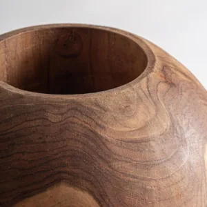 Jarrón Humble de teca