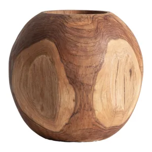 Jarrón Humble de teca