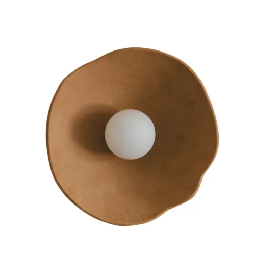 Lámpara ALLUVIUM de Cerámica Dorada