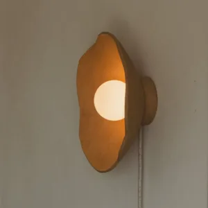 Lámpara ALLUVIUM de Cerámica Dorada