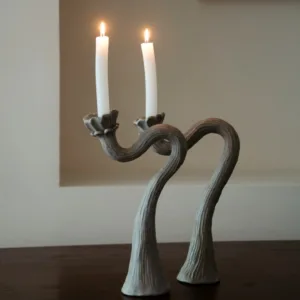 Candelabros de flores del desierto (Set de 2)