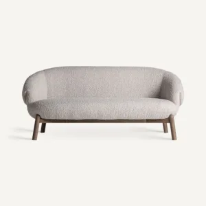 Sofá Jacquard de madera de olmo