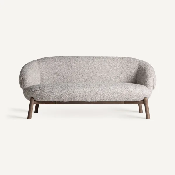 Sofá Jacquard de madera de olmo