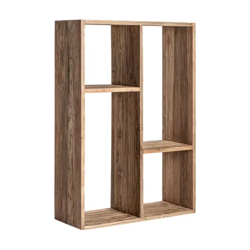 Estantería Lux de madera de teca