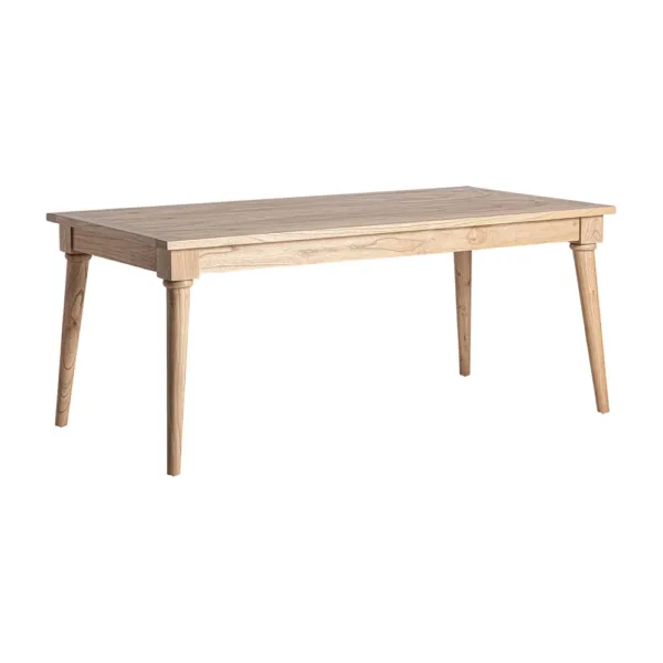 Mesa de comedor Nyry de madera mindi