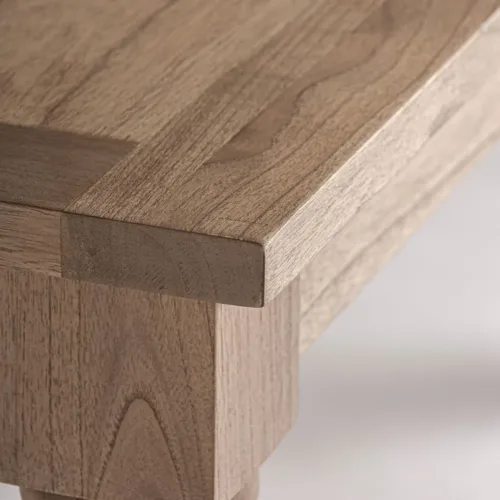 Mesa de comedor Nyry de madera mindi