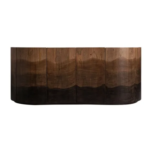 Aparador Sturgis de madera de mango y mármol