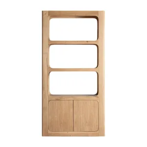 Librería Saulge de madera de roble