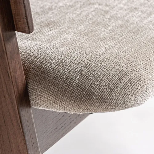 Silla de madera de roble Madiran