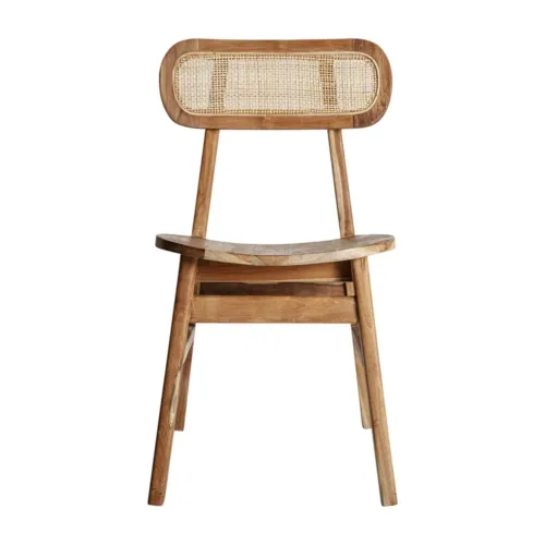 Silla de madera de teca Bludenz