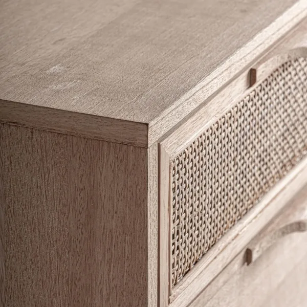 Mueble TV Weurtz de madera de fresno