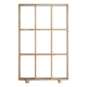 Librería jacquard de madera de mango