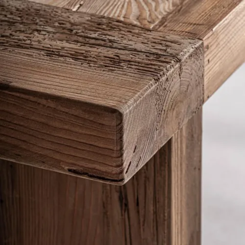 Banco Breive de madera de pino reciclado