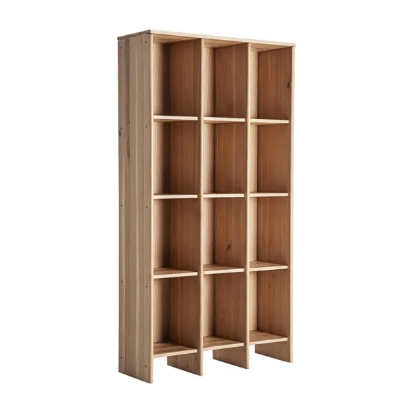 Estantería Nara de madera de roble