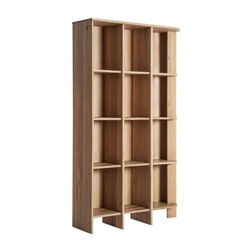 Estantería Nara de madera de roble