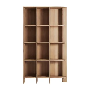 Estantería Nara de madera de roble