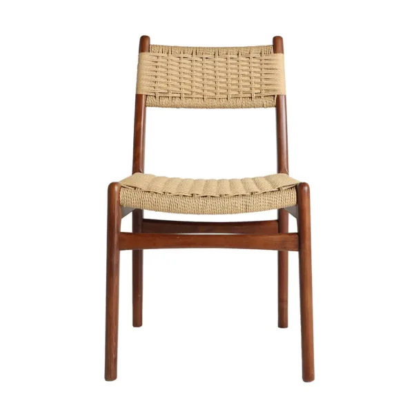 Silla Whel de madera de haya y cuerda