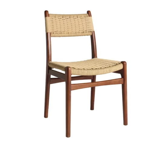 Silla Whel de madera de haya y cuerda