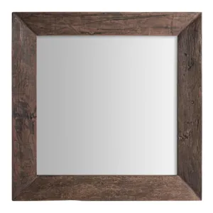 Espejo de madera de pino